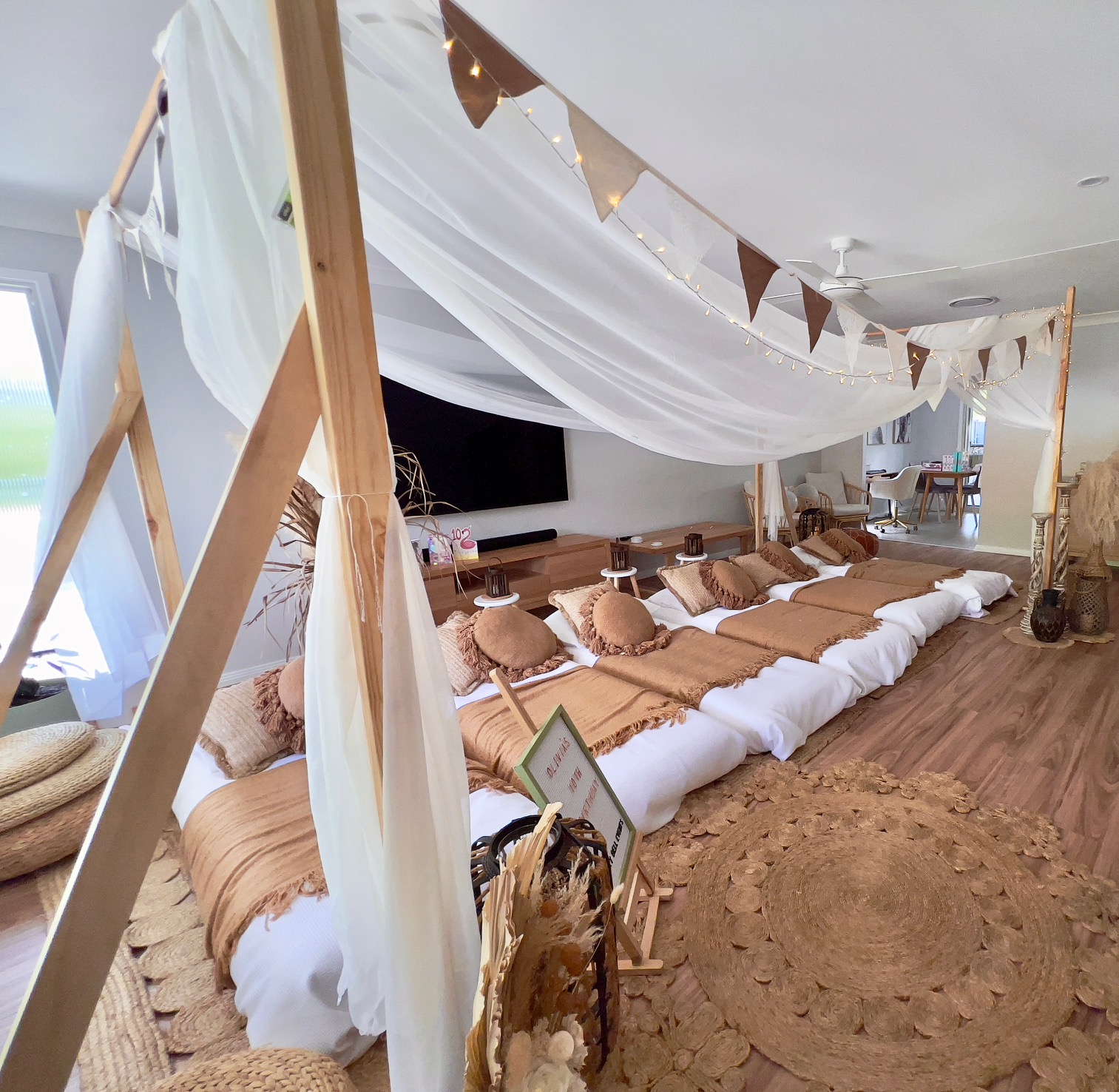 Indoor Canopy Sleepover