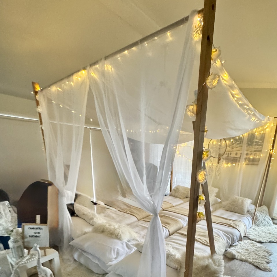 Indoor Canopy Sleepover